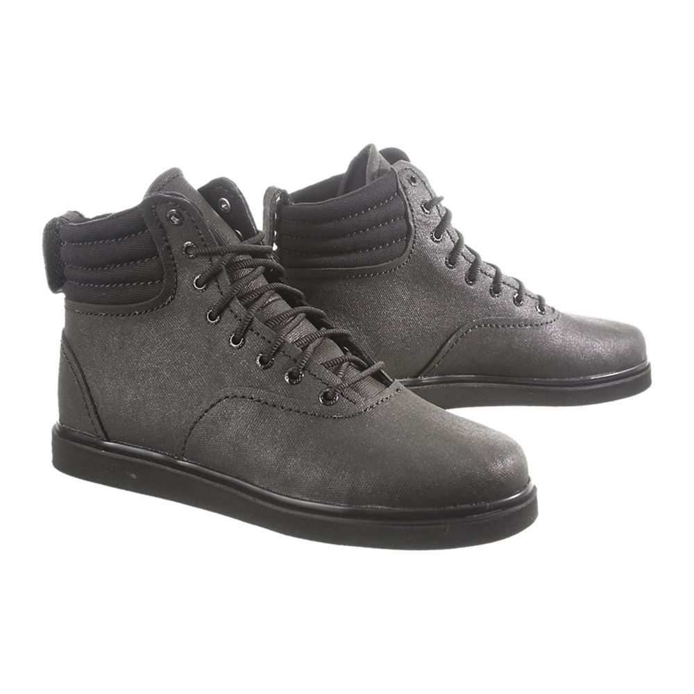 Baskets Montantes Supra Henry Noir Turf Black Homme | PLK-23781347